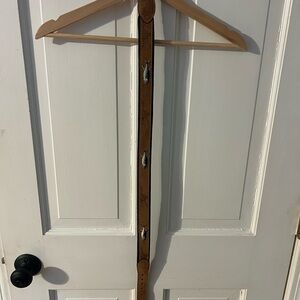 Zeppelin Brown Leather Belt Tuna 30”